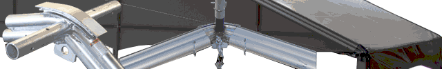 Keder Tent - Slide on Kedered Style Tent Top and Frame